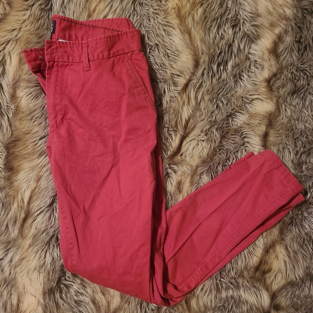100% Cotton Red Gap Pants - image 2